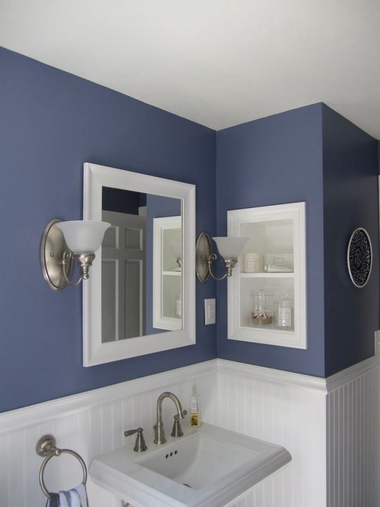 Как и чем красить стены в ванной: 5 важных рекомендаций — Roomble.com
