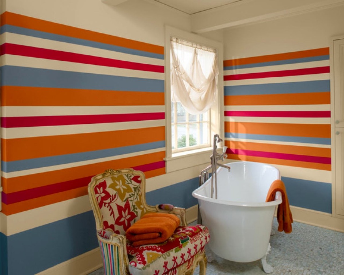 Как и чем красить стены в ванной: 5 важных рекомендаций — Roomble.com