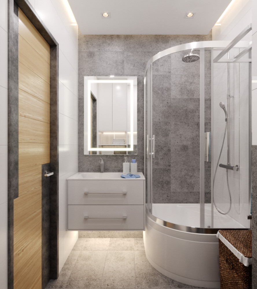 Особенности ванной комнаты в стиле модерн: отделка, мебель и сантехника
