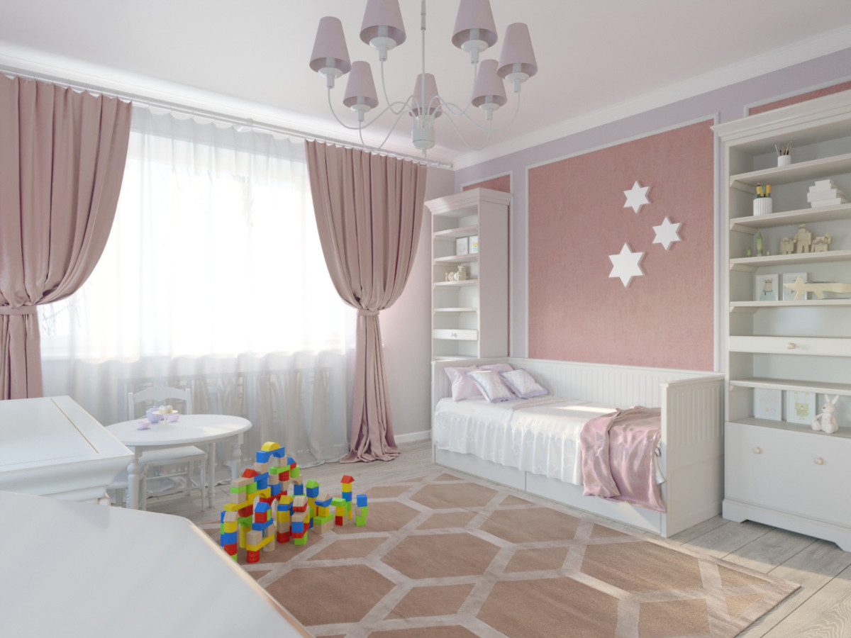 Дизайн проект детской комнаты 